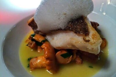 Local sea bass in Toulouse, France.