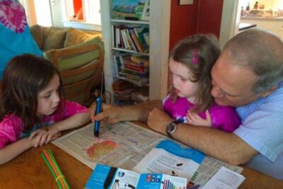 Piling plastic upon plastic to create art with the 3Doodler create.