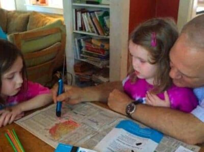 Piling plastic upon plastic to create art with the 3Doodler create.