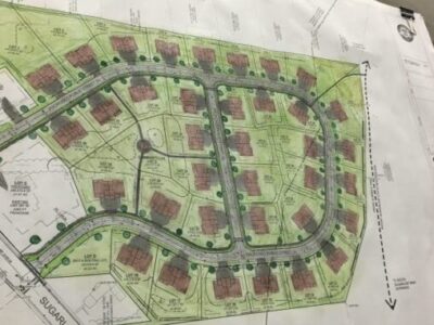 The plan calls for 36 two-family houses on the 22 acres of land near Mountain Road and Sugarloaf St, that's currently farmland.