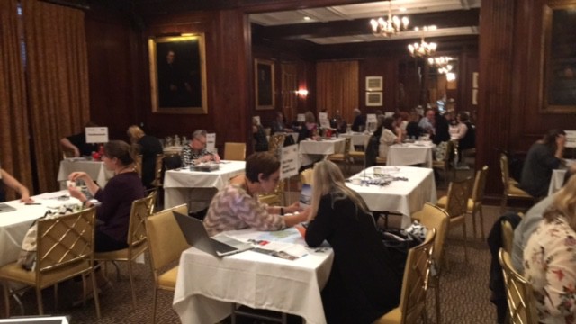 At the Harvard Club for VEMEX 2016 with European Tourism officials. 