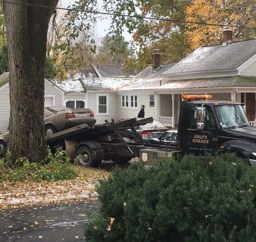 I was so happy to see this junk car go bye bye today.
