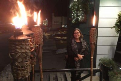 Last year we spent New Years at our favorite restaurant, Hope and Olive.