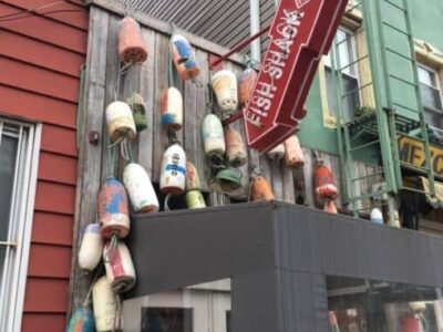 A fish restaurant in Williamsburg, Brooklyn.