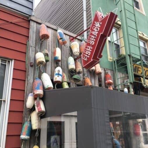A fish restaurant in Williamsburg, Brooklyn.