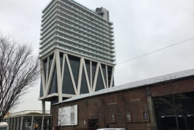 The William Vale hotel, with the best views in Brooklyn.