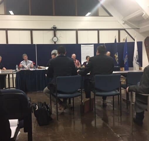 The Deerfield Planning board wrestled with three major projects tonight.