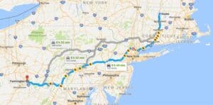 The drive to Farmington PA is daunting, I don