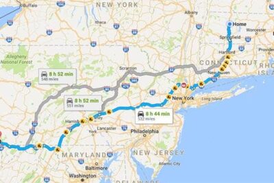 The drive to Farmington PA is daunting, I don