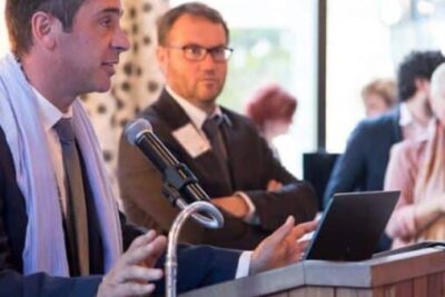 Loic Chovelon, General Manager of Provence-Alpes-Cote D'Azur Tourism board at last night's event.