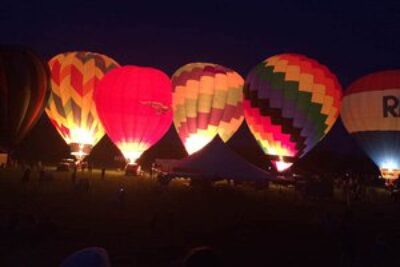 A highlight of every Green River Festival is the spectacular site of the balloons being launched in the evenings.