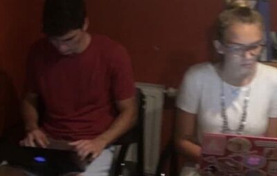Shane and Olivia, our hard-working GoNOMAD summer interns.