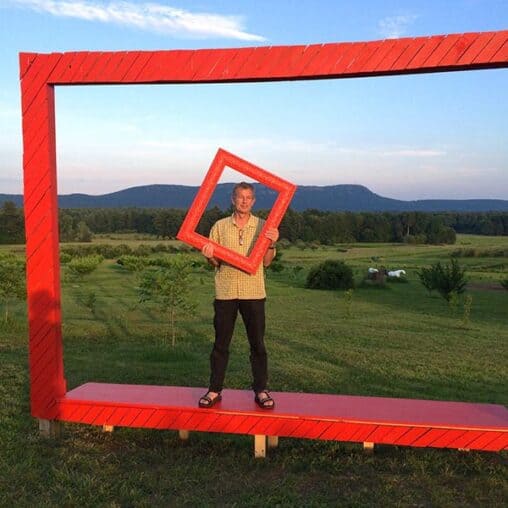 Jean-Pierre Pasche in Park HIl Orchard in Easthampton.