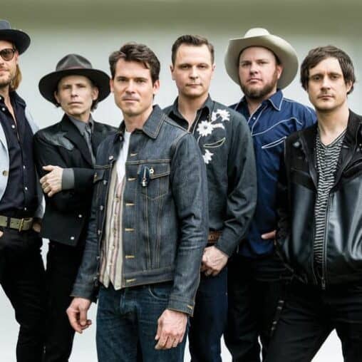 Old Crow Medicine Show, from left: CHANCE MCCOY Guitar, Fiddle, Banjo, Vocals KEVIN HAYES Guitjo, Vocals KETCH SECOR Fiddle, Harmonica, Banjo, Vocals MORGAN JAHNIG Upright Bass CRITTER FUQUA Slide Guitar, Banjo, Guitar, Vocals CORY YOUNTS Mandolin, Keyboards,Drums, Vocals