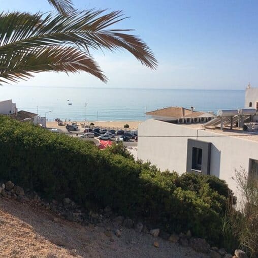 The royal view from the balcony of AMare guesthouse in Salema.