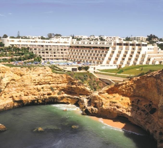 The Tivoli Carvoeiro Resort in the Algarve. Portugal.
