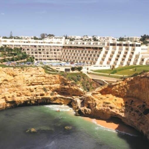 The Tivoli Carvoeiro Resort in the Algarve. Portugal.