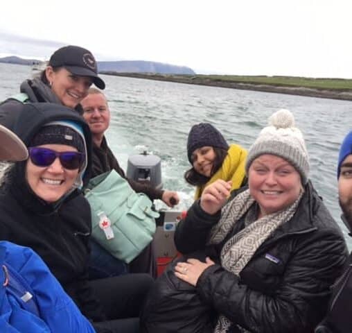 Aboard the charter boat to the abandoned island of Inniskea, where only a lone birdwatcher can be found.