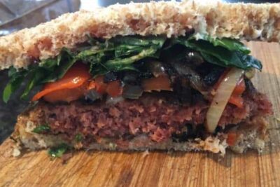 The Beyond Burger is made to taste, smell and even bleed like a regular hamburger. The secret is the heme.
