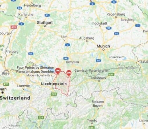 Austria-map