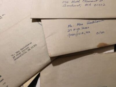 Letters from Mom and Dad from 40 years ago.