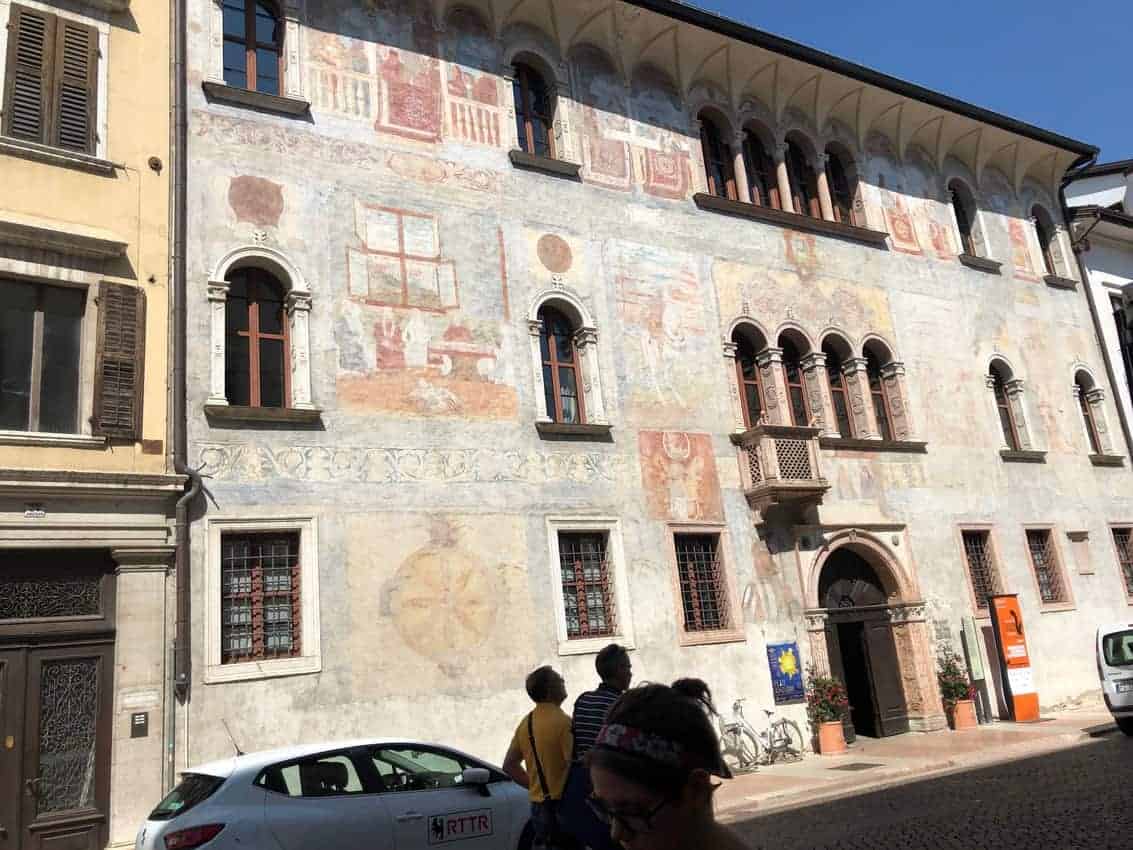This building in Trento is where the famous Council of Trent met and the church split in two factions.