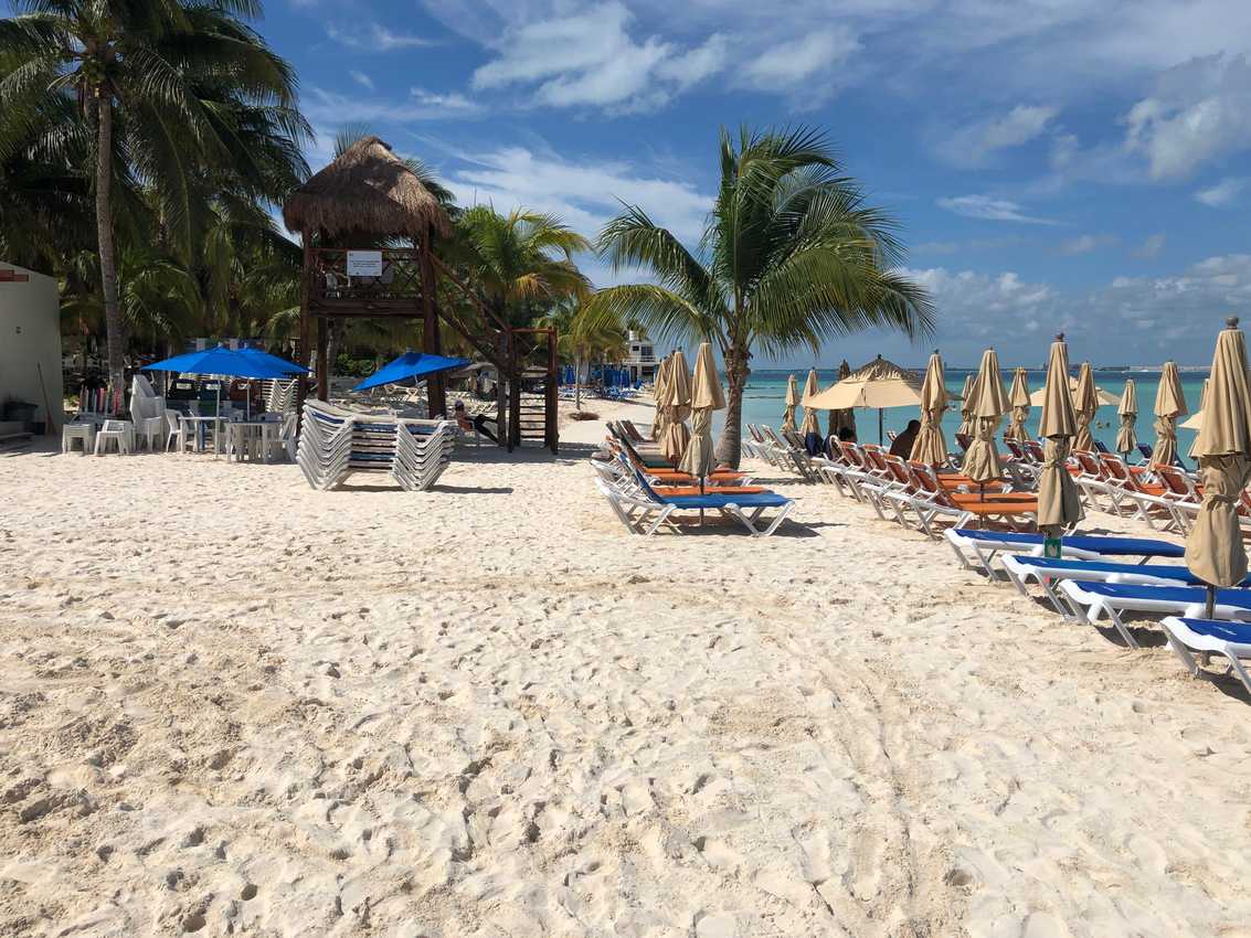 Norte Beach on Isla Mujeres, Quintana Roo Mexico.