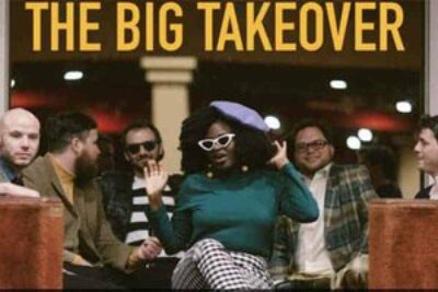 The Big Takeover is an incredibly high energy band from New York who play world music, with a lot of funk. They played at Millpond last night in Easthampton.