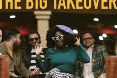 The Big Takeover is an incredibly high energy band from New York who play world music, with a lot of funk. They played at Millpond last night in Easthampton.
