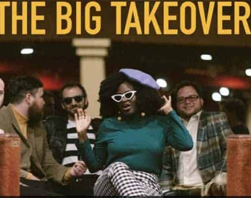 The Big Takeover is an incredibly high energy band from New York who play world music, with a lot of funk. They played at Millpond last night in Easthampton.