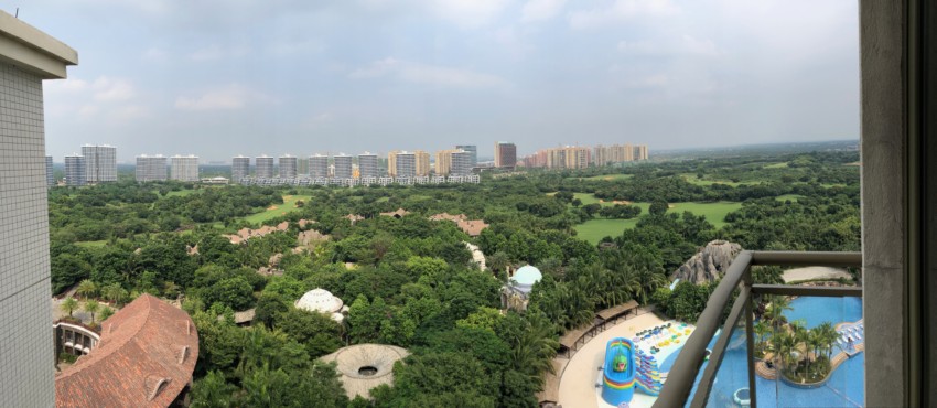 Despite a skyline dotted with high rises with many more to come, Hainan remains 62 percent forest and the air quality is excellent. Nearly every scooter is electric and silent.