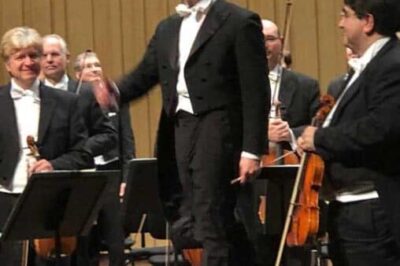 Jakub Hrusa conductor of the Bamberg Symphony from Germany in Changsha.