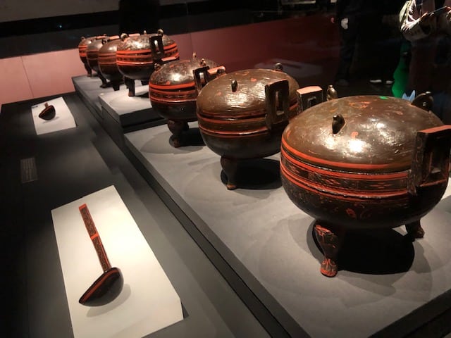 Pottery and pits found in the stomach of the dead woman tell many stories about ancient life in China, like she died in the summer when watermelon was in season. 