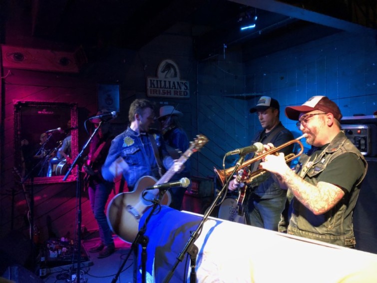 The Vandoliers lit up the wonderfully funky Wildwater Tavern in Little Rock, Arkansas.