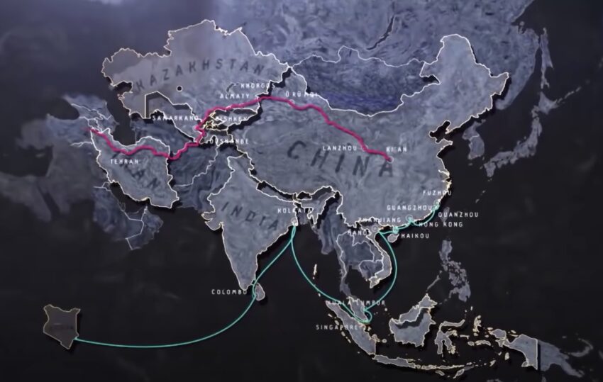 China's Belt and Road Initiative one of the biggest megaprojects on the drawing board in 2021.