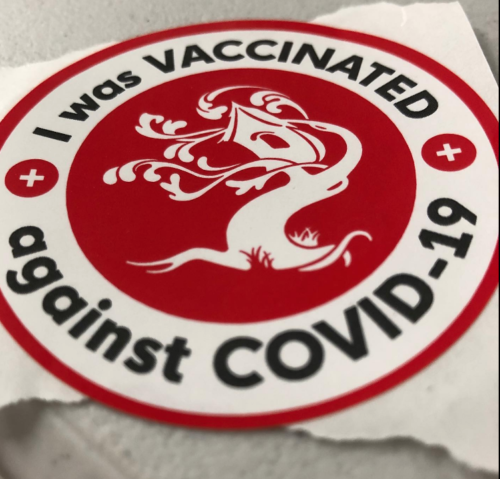 vaccination sticker 