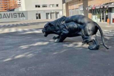 boa vista panthers statue