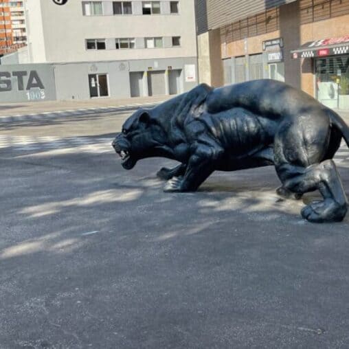 boa vista panthers statue