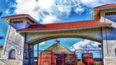 The Grand Entrance to the Franklin County Fairgrounds in Greenfield MA.