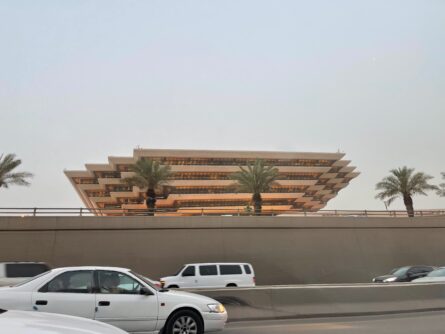 Interior Ministry building in Riyadh. Covid