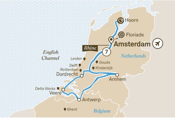 Cruising the Low Countries Next Week with Scenic