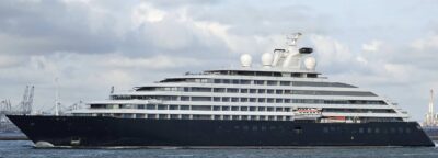 Scenic Eclipse, built in 2020, a luxury discover vessel equipped with two helicopters and a submarine. my Birthday cruise