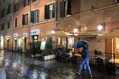 Looking for the right pasta in Rome.