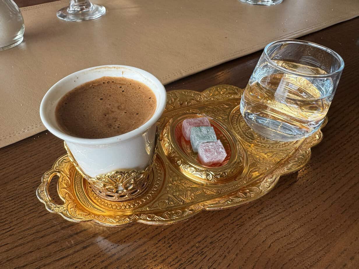 Turkish coffee at Saray 2