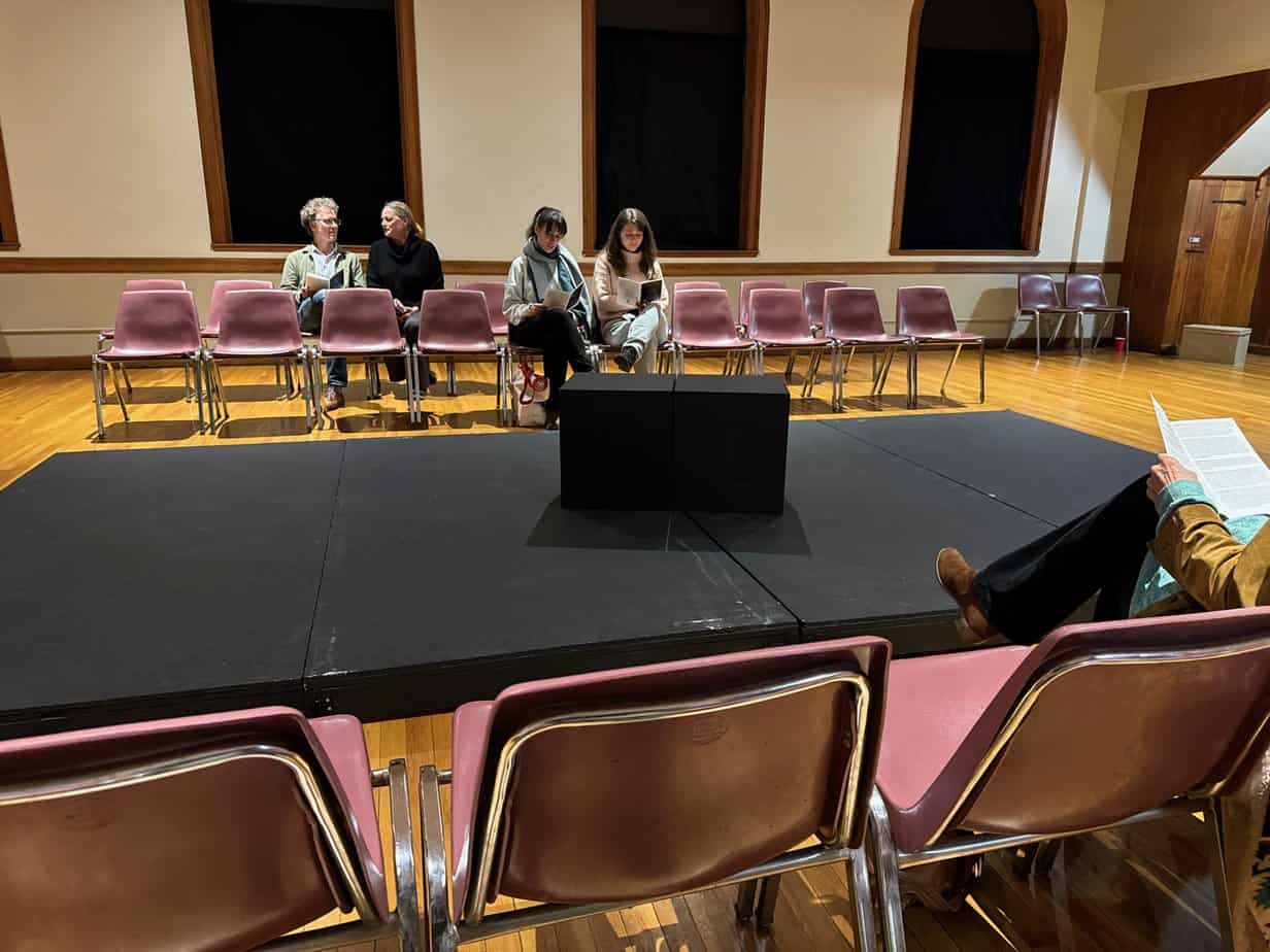 The sparse set at the Munson Library for Constellations.