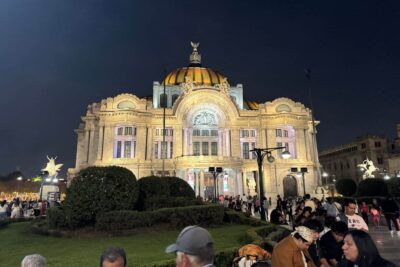 Mexico City's grand Opera house.