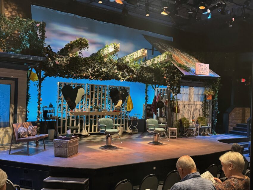 Steel Magnolias at the Majestic, a Place I'd love to Hang Out 2 set of Steel Magnolias at the Majestic Theater